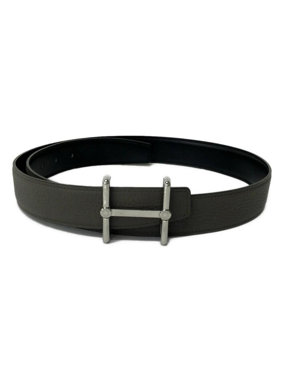 Hermes Dark Gray Black Silver Taurillon #372097H70B